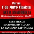 &nbsp; Para leer la oratoria barrial: Oratoria barrial acto 29-4-2021 Saludo CGT: Saludo CGT acto 29-4-2021 Saludo FAR-OAC-OAT: 1ro de mayo FAU oac-far-oat Saludo Die Plattform: saludo die plattform (1) Saludo Federación Anarquista [&hellip;]