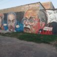 Muralismo en homenaje a tres grandes luchadores del pueblo trabajador. Desde Porto  Alegre, Brasil.